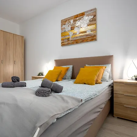 Apartament New Atrium Residences With Free Private Parking
